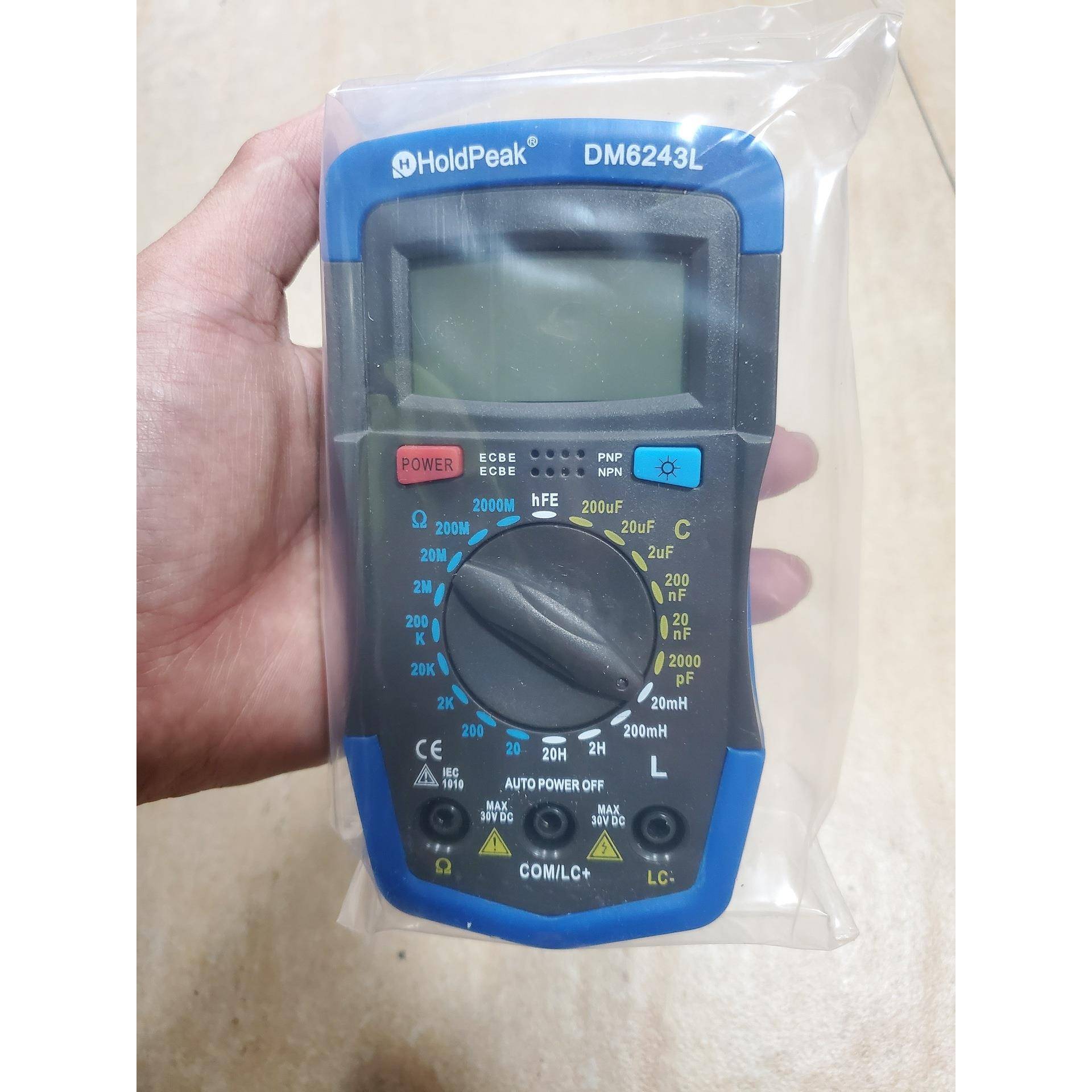 Cross -border Huapo DM6013L capacitor meter tester DM6243L inductor table digital export