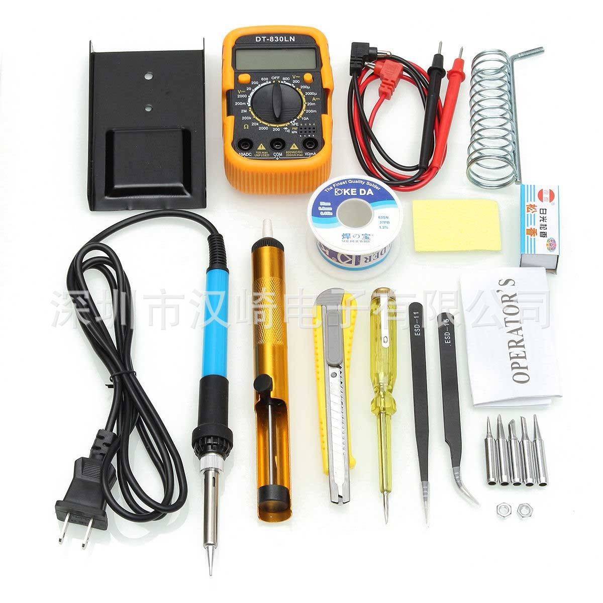 220V/110V electric iron universal meter set can be adjusted constant temperature set with packaging 110V 60W