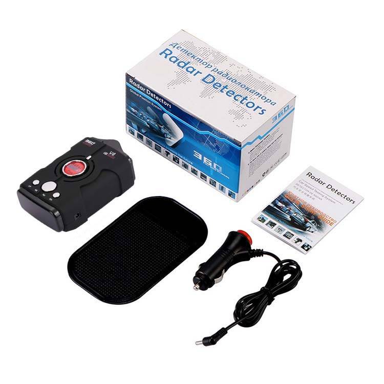 Vehicle liquid lidar speed measuring V8 British -Russian, Chinese, Chinese three -character universal safety warning instrument radar