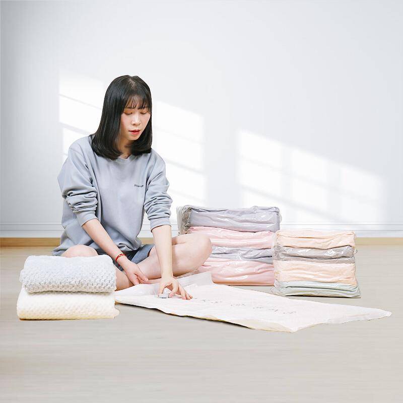 Vacuum compressed bag free of pumping extra large -scale cotton quilt quilt, storage bag, clothing, dressing bag multi -function