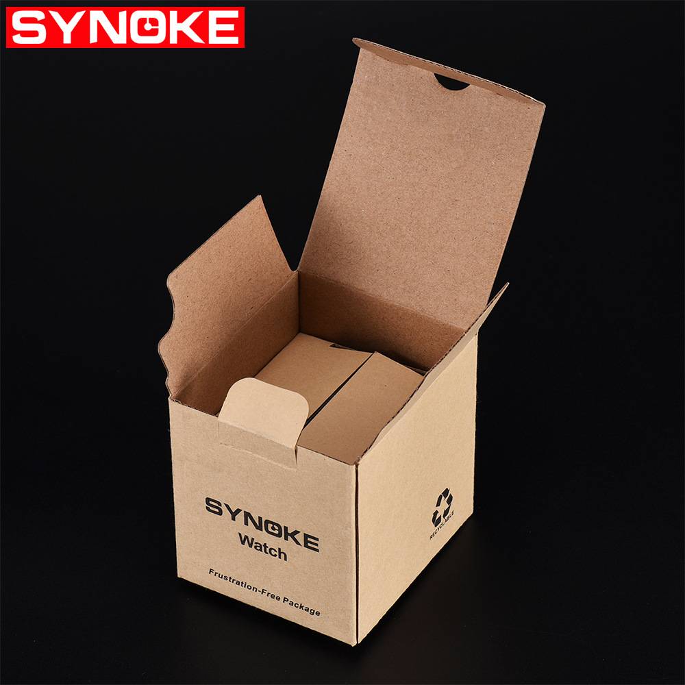 Special small yellow box gift watch box light small carton is very hard