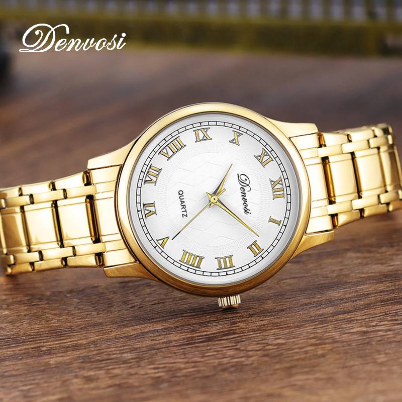 Danfers brand watch cross -border quartz watch double calendar waterproof men's watch Roman men's watch
