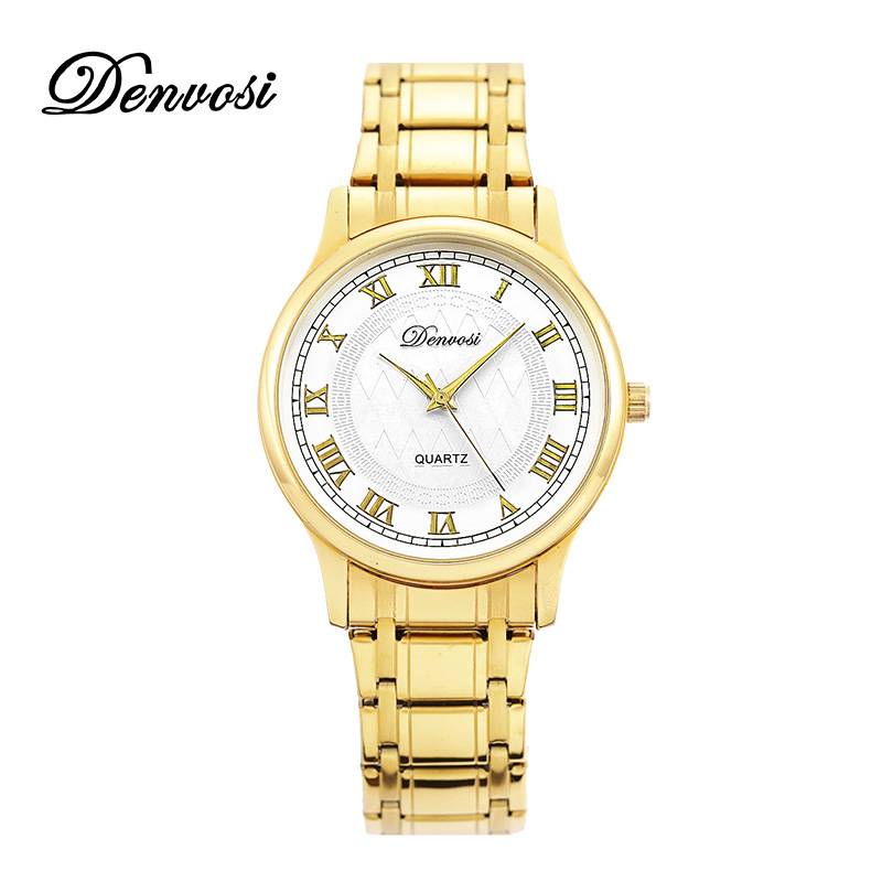 Danfers brand watch cross -border quartz watch double calendar waterproof men's watch Roman men's watch