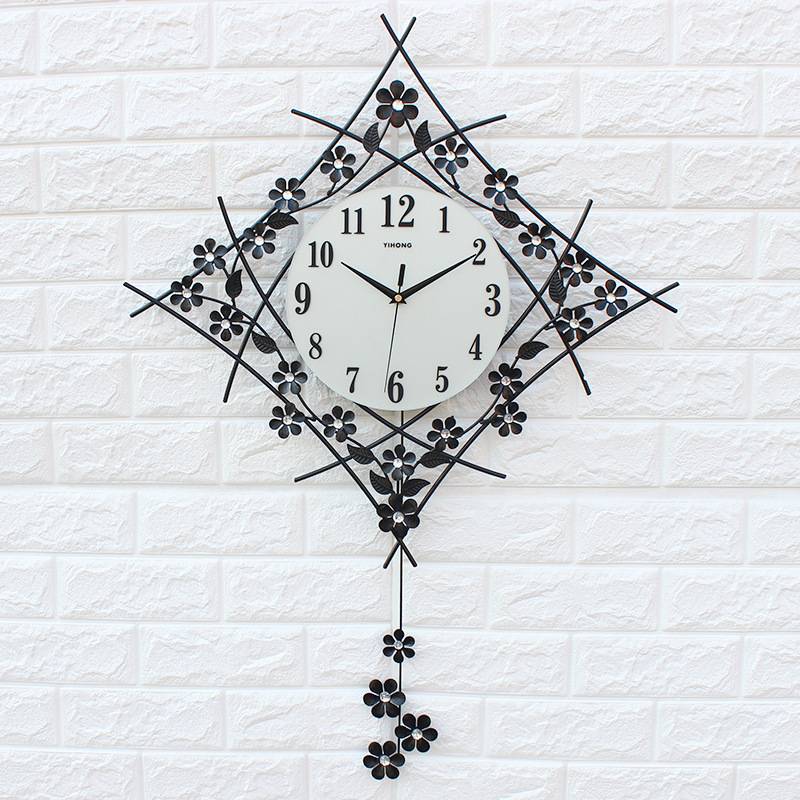 Creative Swing Clock Iron Art Decoration Clock Clock Clock Clock Clock Clock Clock