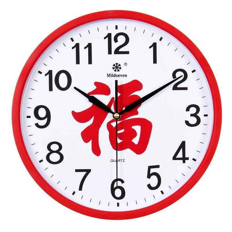 Inch out -of -the -AIA living room humidity Simple quartz clock 12 bedroom temperature Wet clock manufacturers hanging clock watches