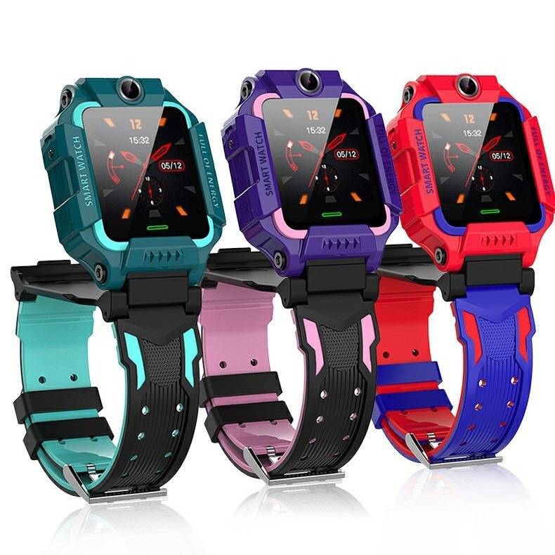 Cross -border Q19 Sixth generation 60 -degree rotation children's smart watch student positioning call watch WatchKID