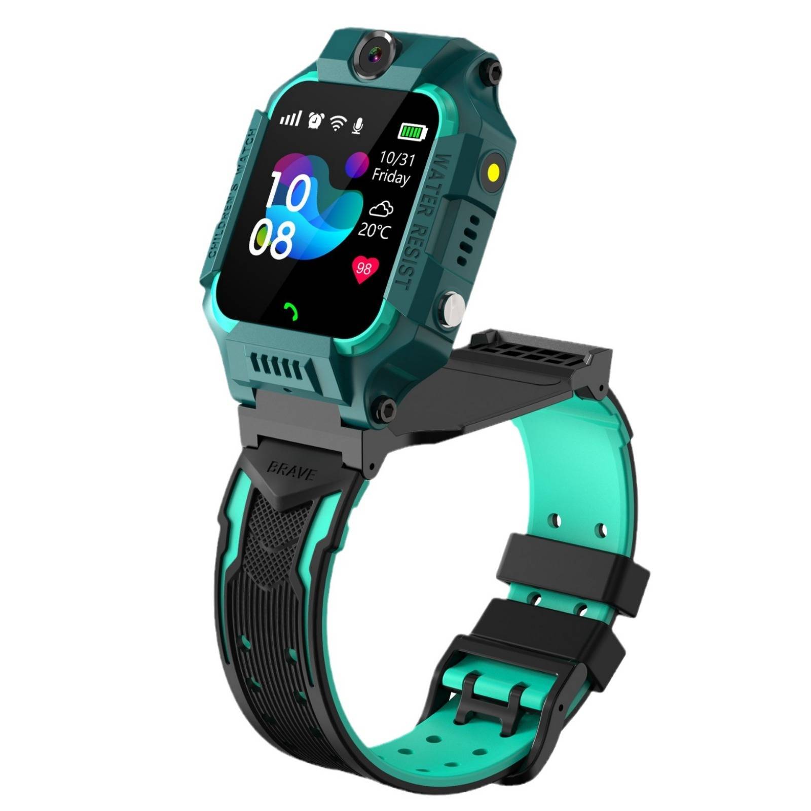 Cross -border Q19 Sixth generation 60 -degree rotation children's smart watch student positioning call watch WatchKID