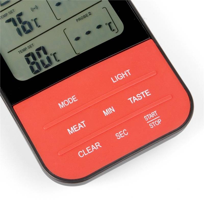 New wireless barbecue thermometer dual probe electronic waterproof thermometer home kitchen food issuance