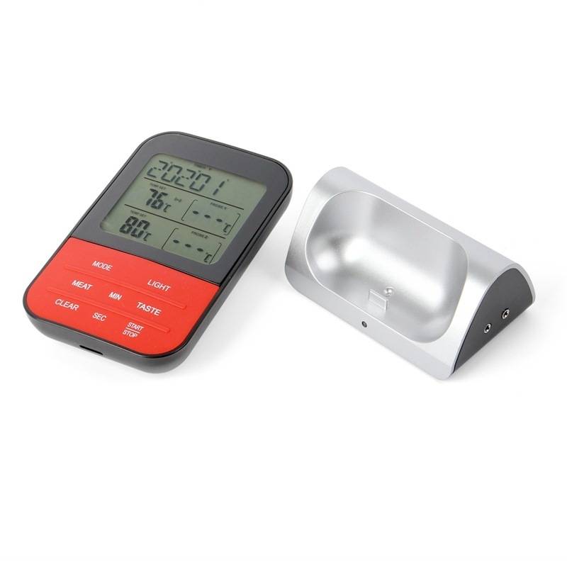 New wireless barbecue thermometer dual probe electronic waterproof thermometer home kitchen food issuance