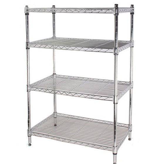 Kitchen four -story shelf kitchen organizes microwave oven storage rack balcony, balcony, mixed shelf landing storage shelf