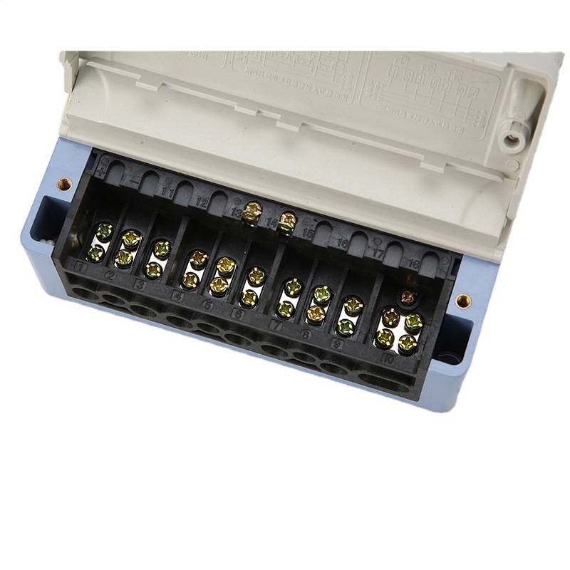 English version of three -phase four -line DTS metering electric meter 100A high -power engineering industrial power meter exit