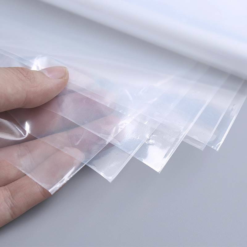 Dust -proof bag dry cleaning shop clothing hanging pockets House hanging plastic transparent bag disposable suit dust cover