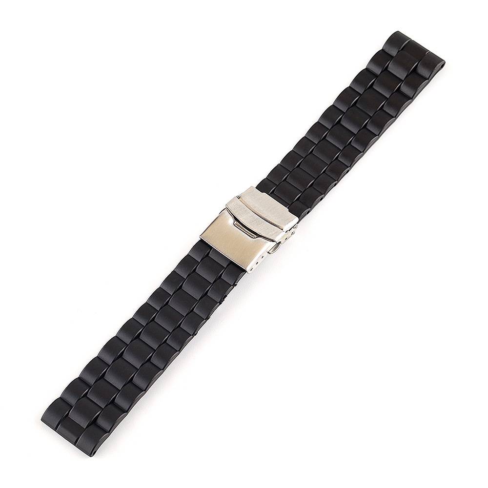 Factory direct selling explosion silicone strap, three beads, one over -one environmental protection material insurance deduction factory