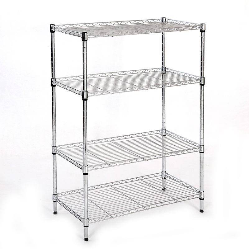 The kitchen shelf can adjust the compartment shelf desktop simply finishing the seam storage shelf, the cabinet hierarchical narrow shelf