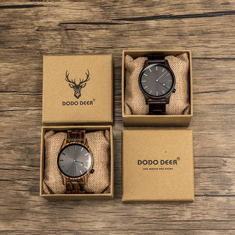 DODO DEER Wood Watch Watches Watches American Amazon Direct Sales Wood Watch Bringing quartz wood watches