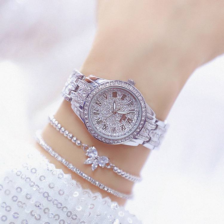 Light luxury new watch linked list custom full drill women's watch FA1501