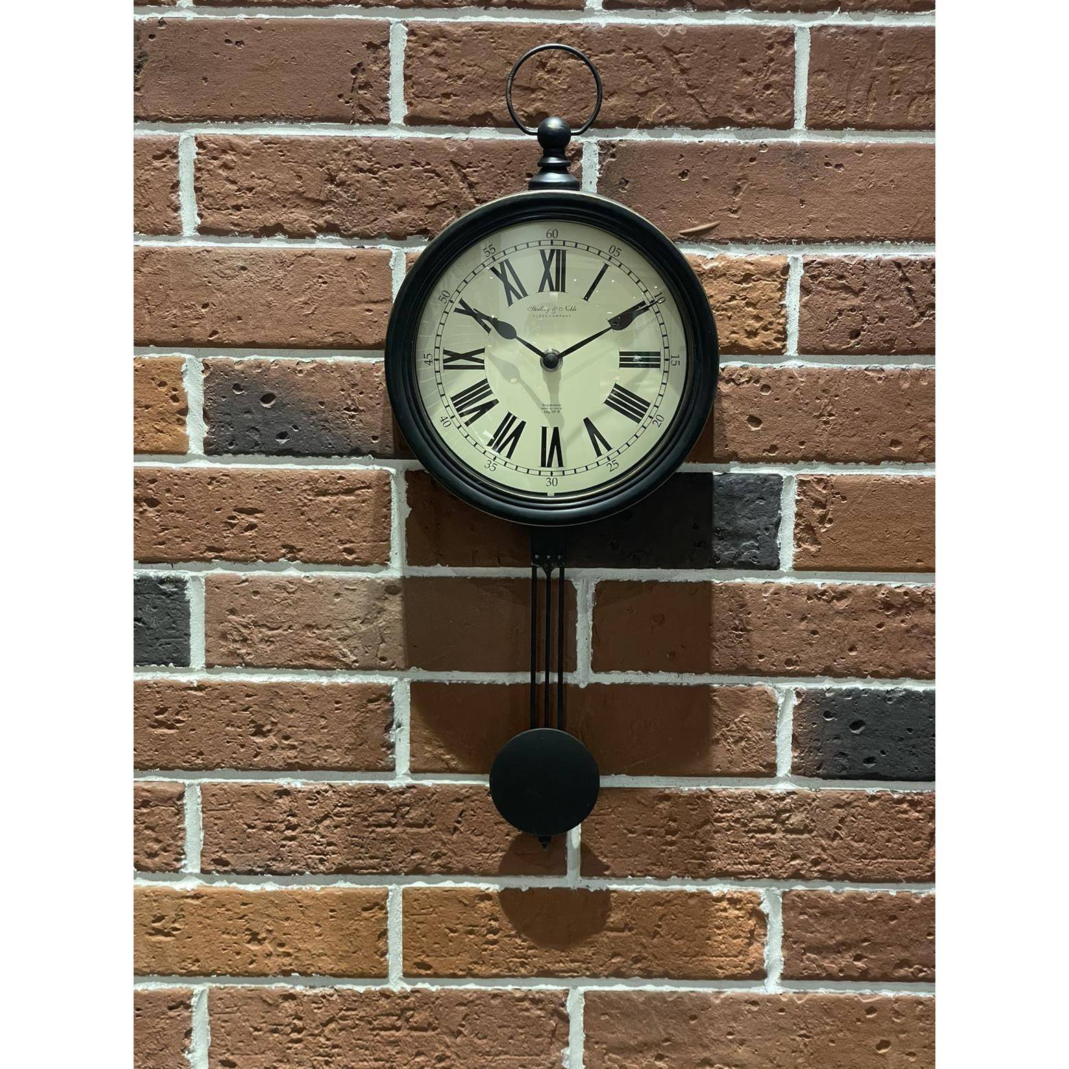 Clearance 8.75 -inch swing clock retro creative export personal export living room hanging wall watches