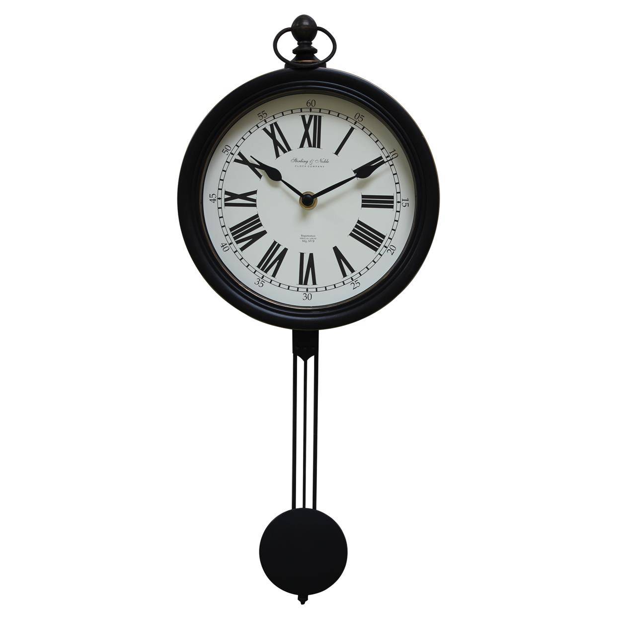Clearance 8.75 -inch swing clock retro creative export personal export living room hanging wall watches