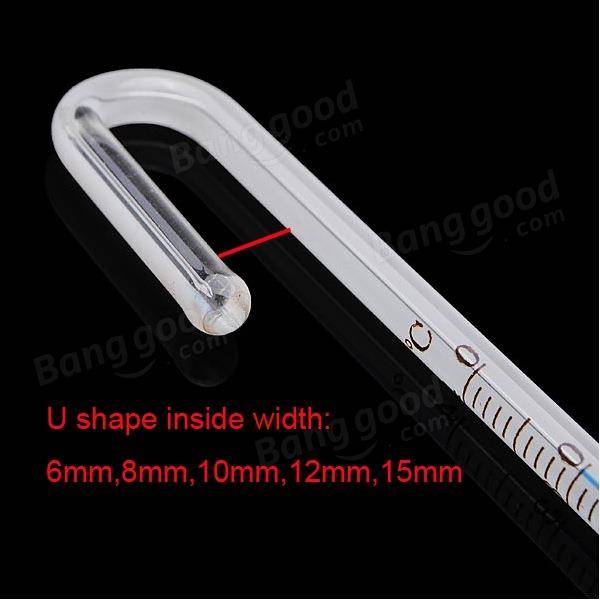 Hot -selling aquarium fish tank glass thermometer hook stick, suction cup high -precision high -precision water thermometer