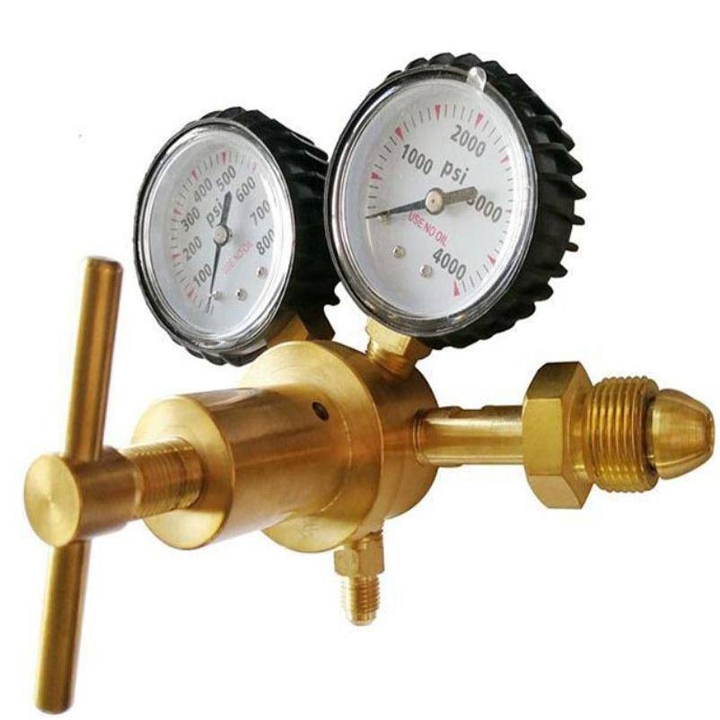 Factory all -copper high -pressure nitrogen pressure decompression device beauty standard high -pressure nitrogen pressure decompression valve CGA580