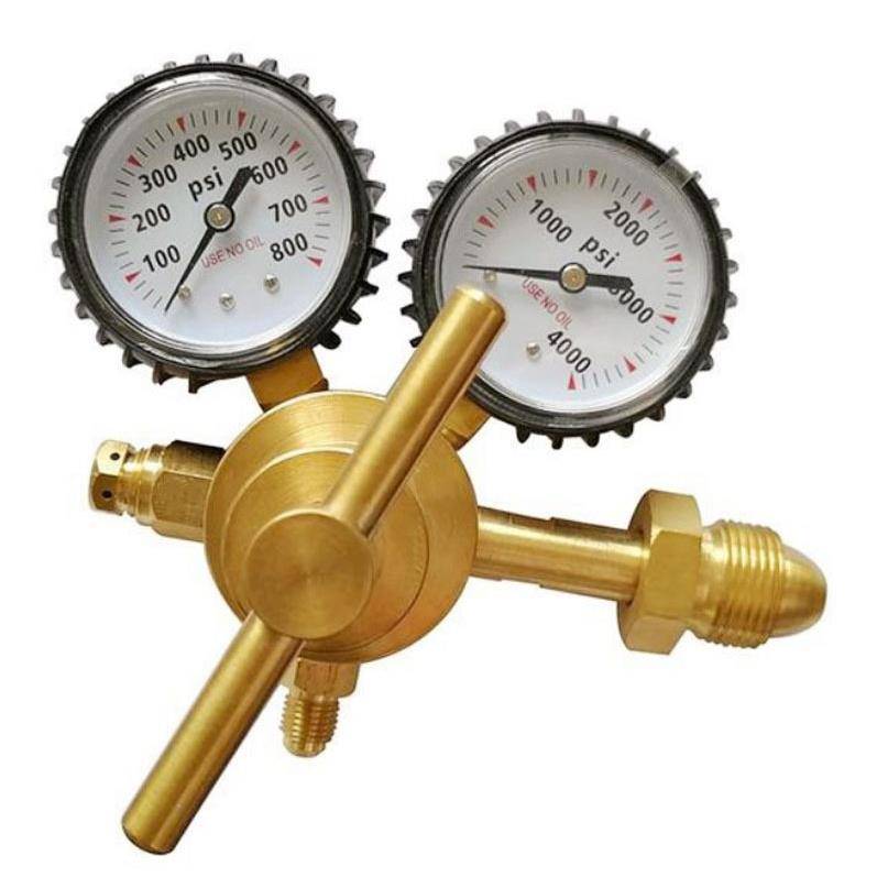 Factory all -copper high -pressure nitrogen pressure decompression device beauty standard high -pressure nitrogen pressure decompression valve CGA580