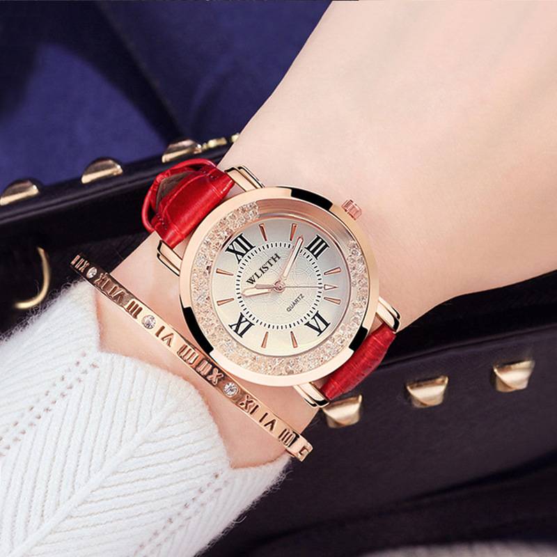 New cross -border watch Simple temperament Ms. Watch trend quartz quartz belt female watch