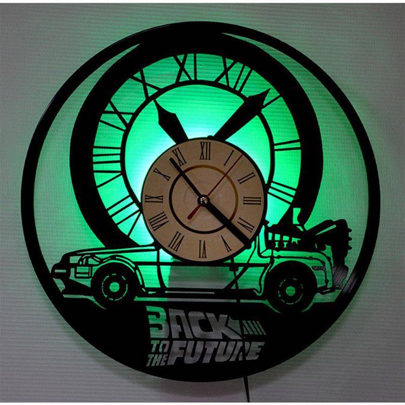 Cross -border vinyl clock gifts return to the future Back to the Future Records