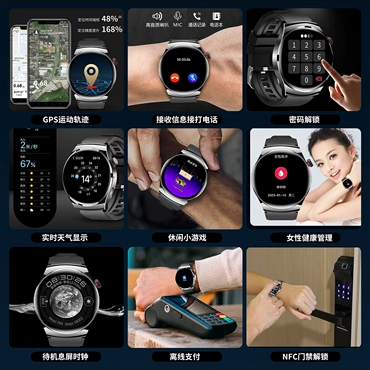 "Extraordinary Planet" new multifunctional smart watch NFC access control sports health wo