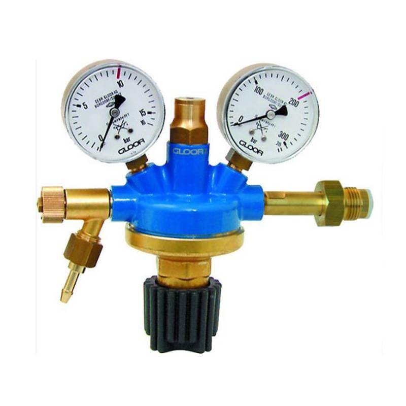 Manufacturer directly supply full copper 70TK oxygen decompressor acetylene decompression dealer ClOUR oxygen meter