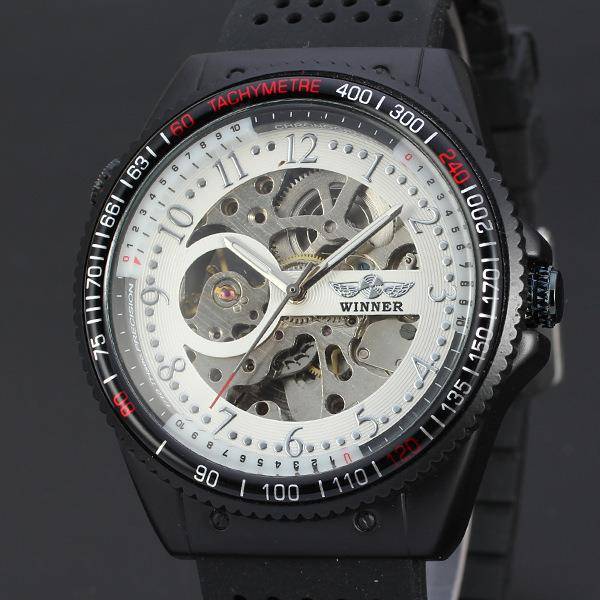 Hot -selling Winner Machinery Watch can waterproof watch Wedding Machinery Original Quality Guarantee