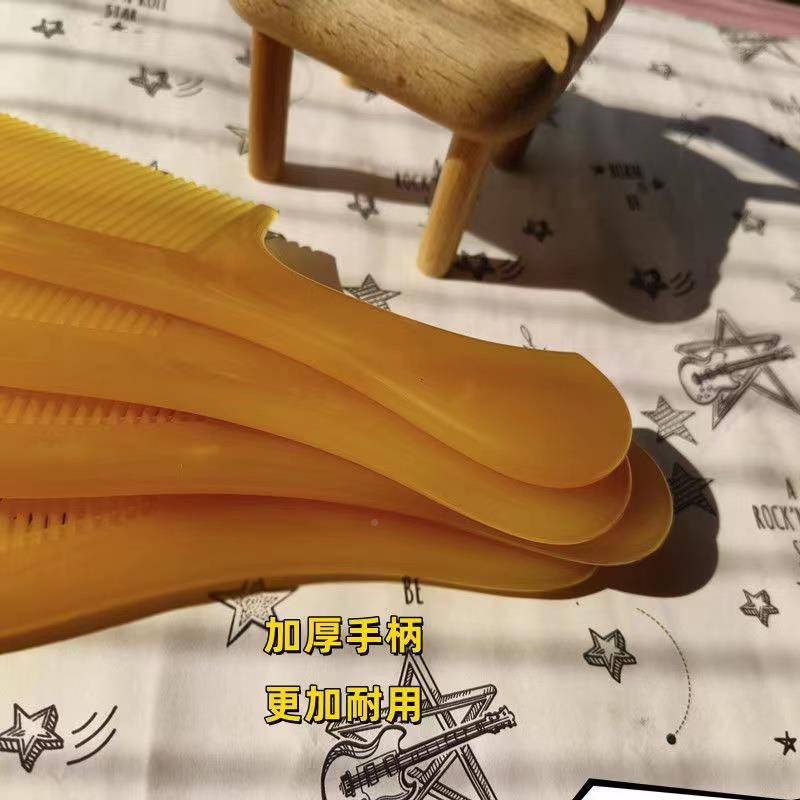 Beef tendon combs large -scale thickened clinker folding constantly combing durable folds, constantly straight hair curly combing women