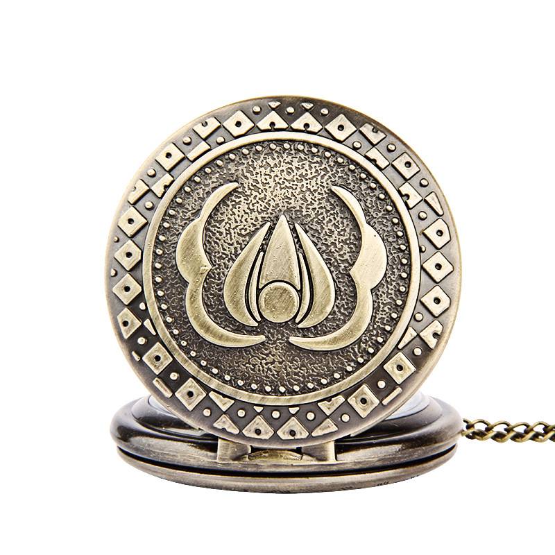 Large bronze relief lace water droplet flower retro fashion relief, Watch 8148