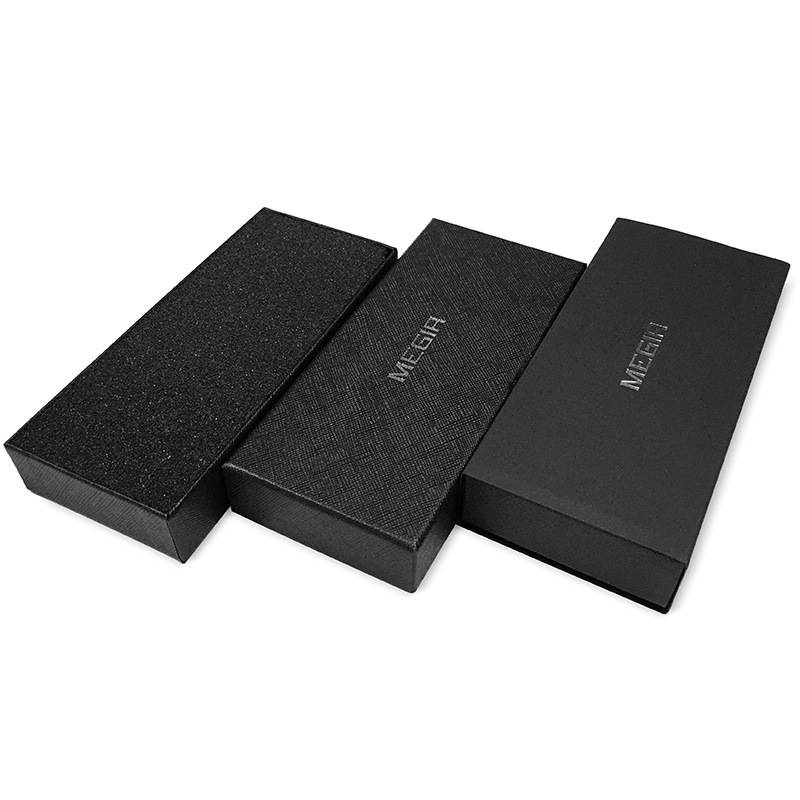 Megir watch packaging box domestic belt steel belt box box