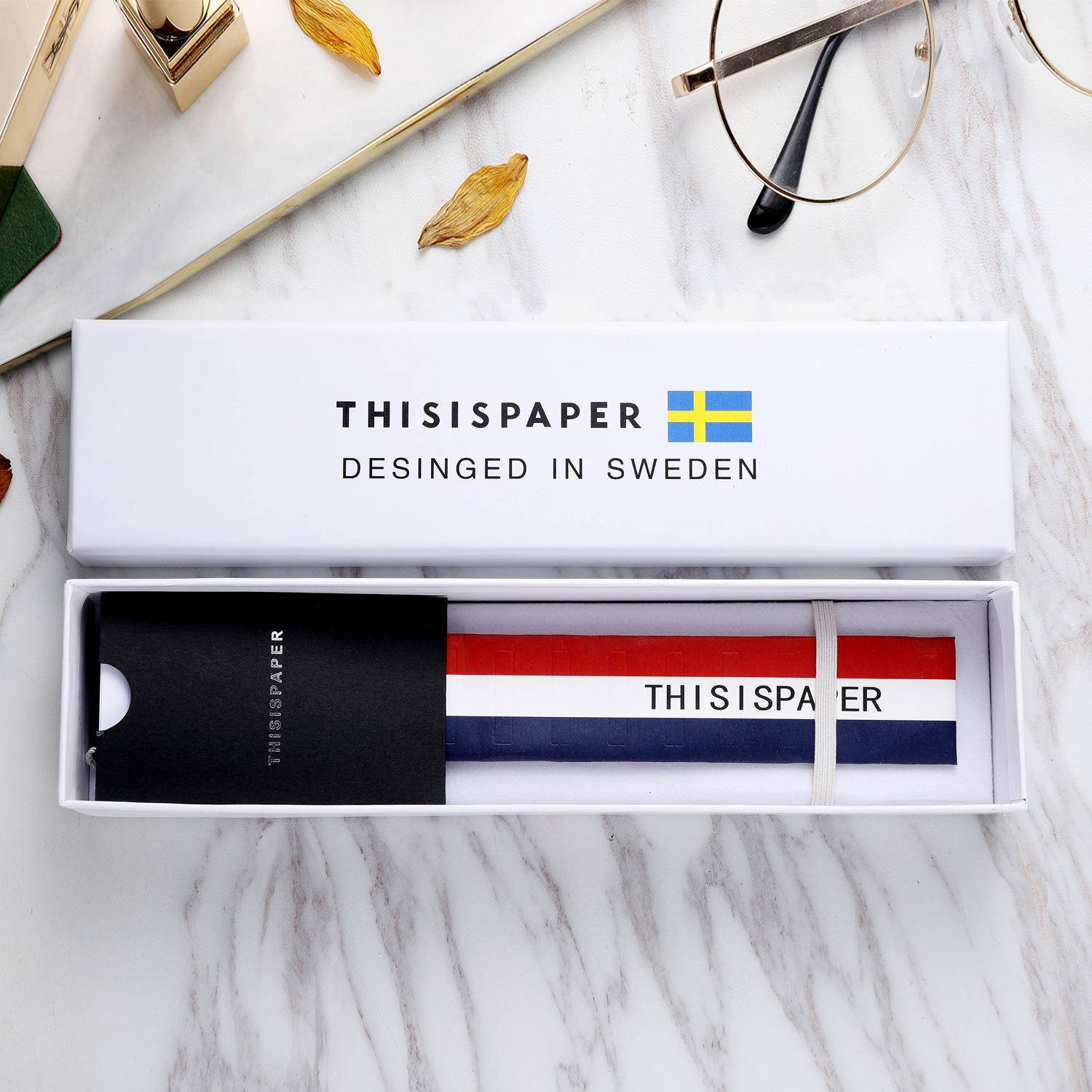 Personalized ThiSISISPATER Watch Box Watch Tiandi Cover Hard Paper Package Box Gift Box White Box