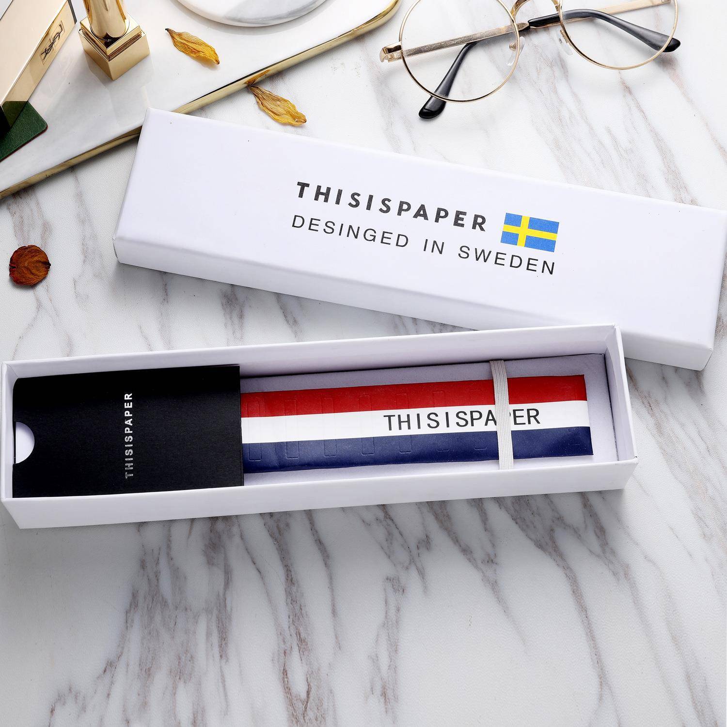 Personalized ThiSISISPATER Watch Box Watch Tiandi Cover Hard Paper Package Box Gift Box White Box