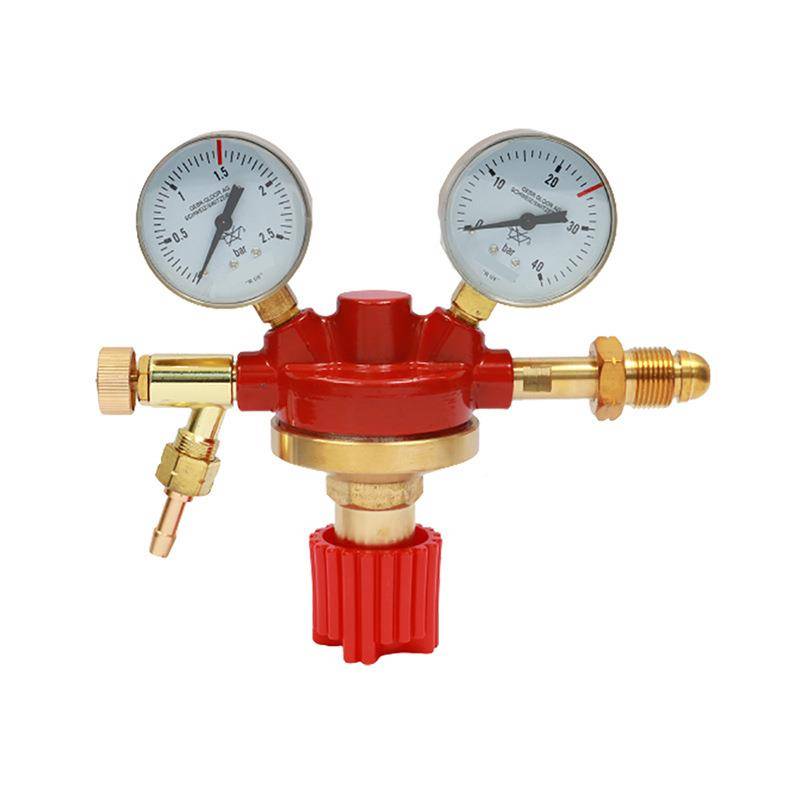 Dedicated oxygen decompressor full oxygen copper HM-OX-02 Q & Qi reduction pressure pressure pressure valve is sealed and durable
