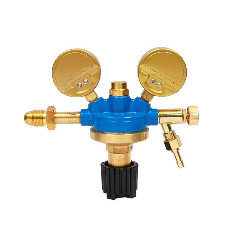 Dedicated oxygen decompressor full oxygen copper HM-OX-02 Q & Qi reduction pressure pressure pressure valve is sealed and durable