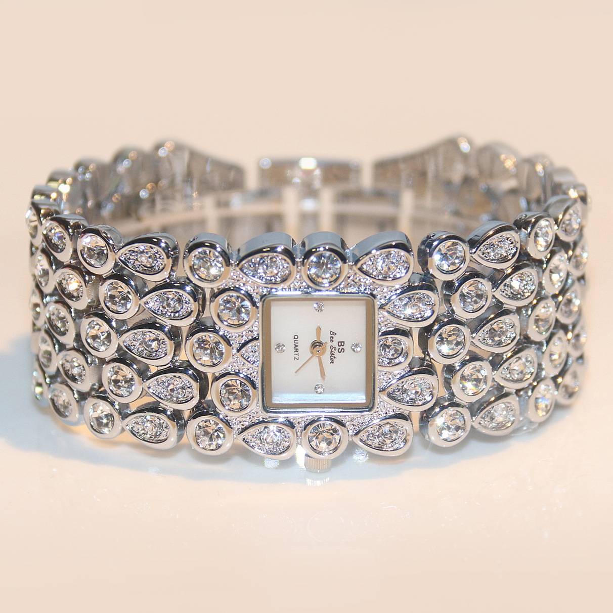 Light luxury new watch linked list custom full drill women's watch FA0281