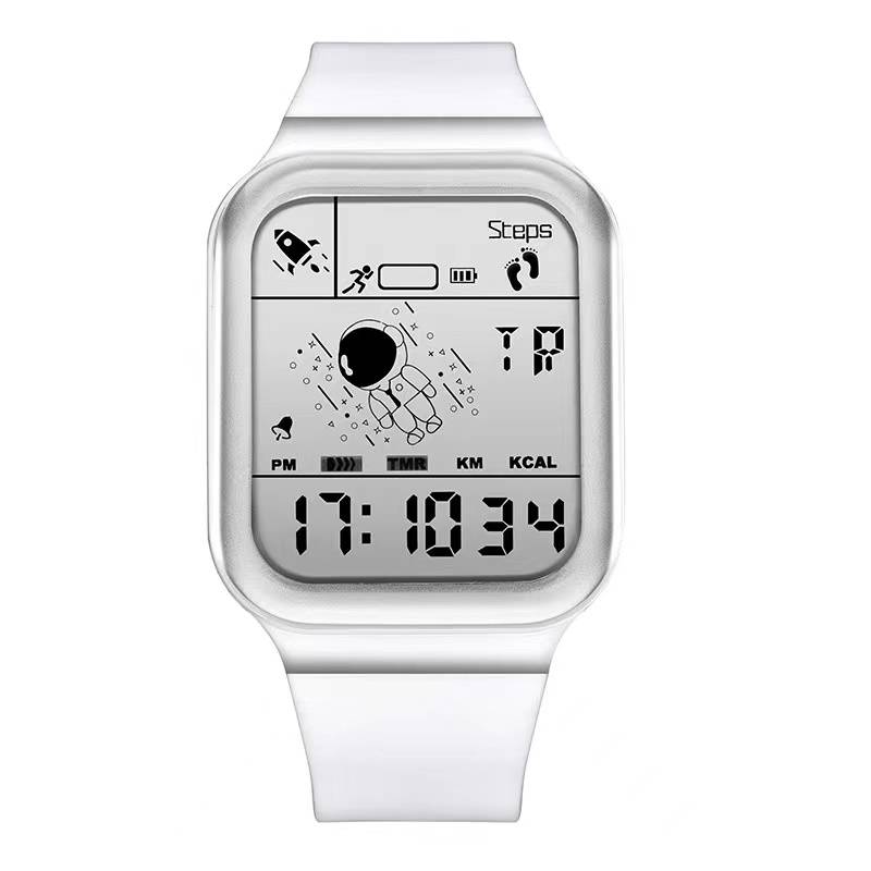 Step Caliba Sports Leisure Funding Outdoor Waterproof Nights Explosion Student Electronic Watch