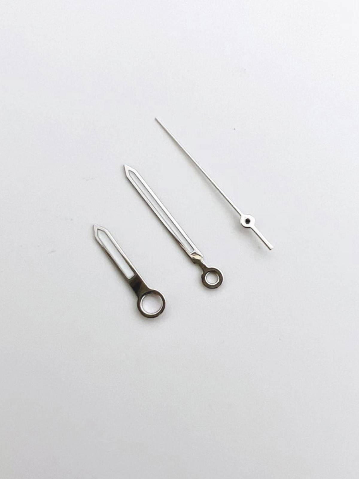 Modification watch accessories new simple polishing green luminous surface needle well installed Japan NH35/364R/7s movement