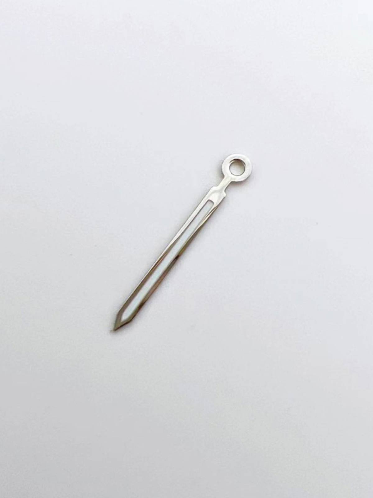 Modification watch accessories new simple polishing green luminous surface needle well installed Japan NH35/364R/7s movement