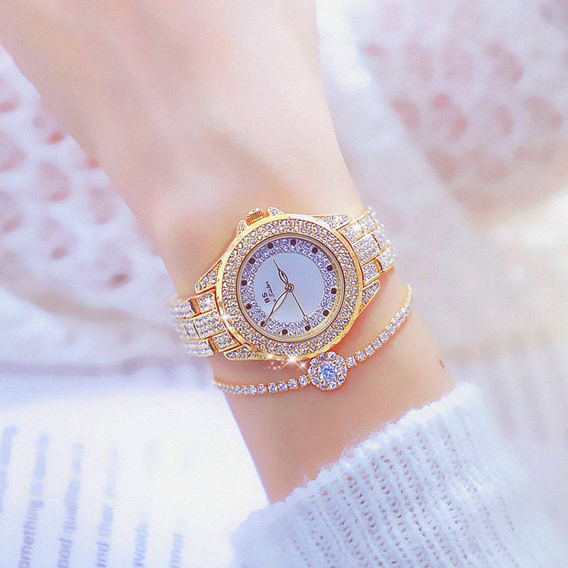 Light luxury new watch linked list custom full drill women's watch FA1623