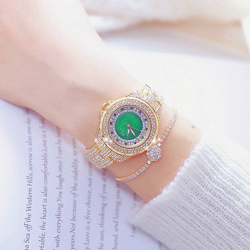 Light luxury new watch linked list custom full drill women's watch FA1623