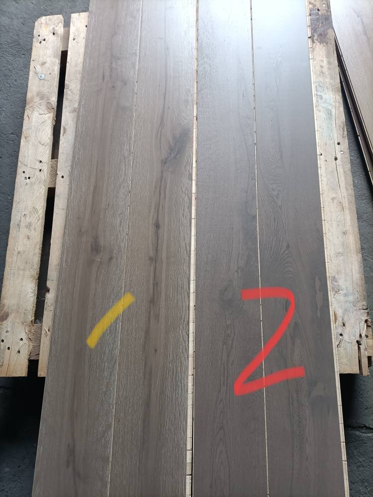 Bad, pure three -layer floor gray lock surface has small crack inventory special offer two colors