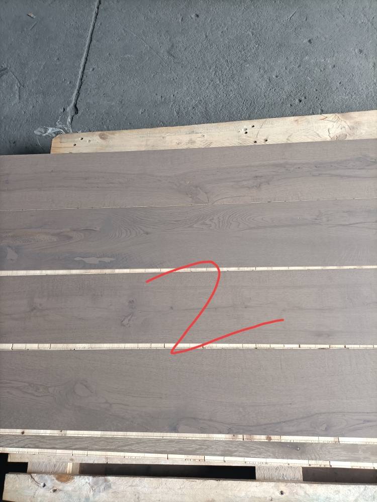 Bad, pure three -layer floor gray lock surface has small crack inventory special offer two colors
