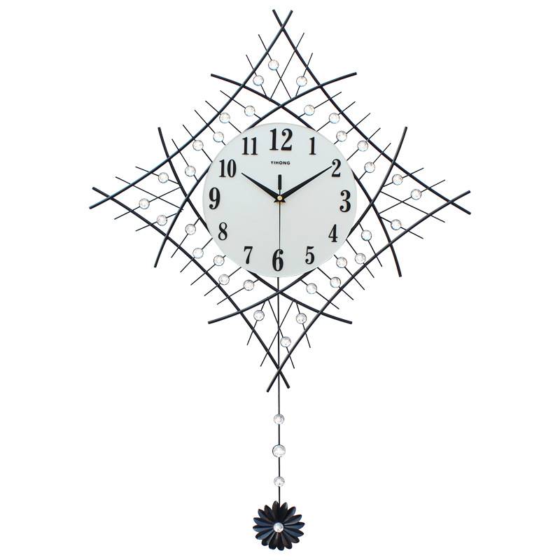 Creative Swing Clock Iron Art Decoration Clock Clock Clock Clock Clock Clock Clock