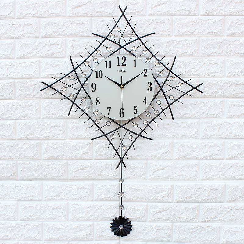 Creative Swing Clock Iron Art Decoration Clock Clock Clock Clock Clock Clock Clock