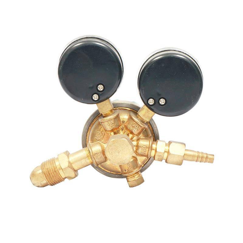 Manufacturers directly supply the all -copper outer thread oxygen meter, acetylene table, can be read clearly