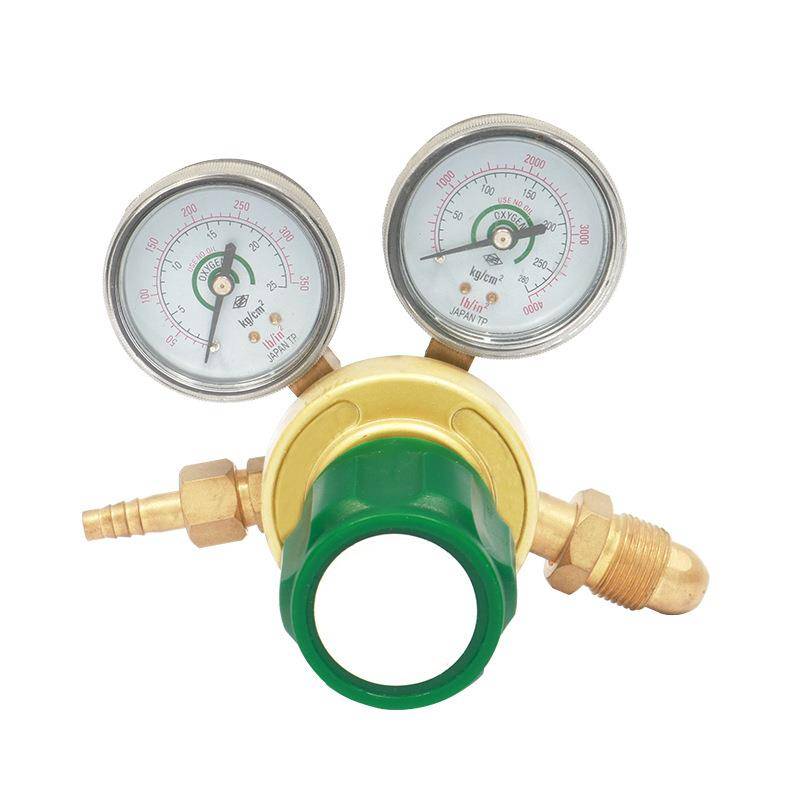 Manufacturers directly supply the all -copper outer thread oxygen meter, acetylene table, can be read clearly