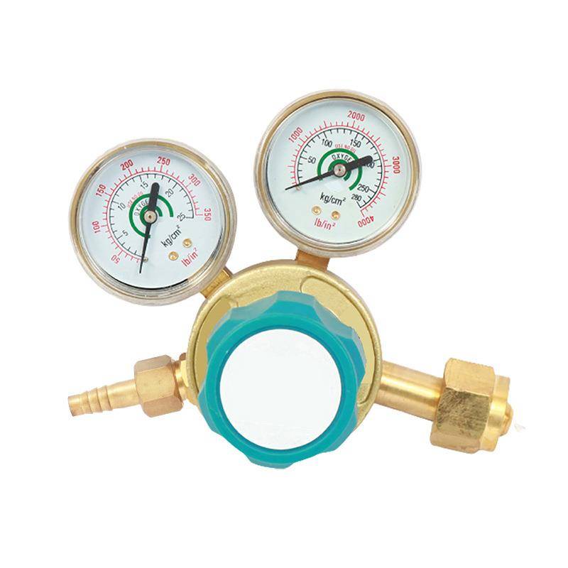 Manufacturers directly supply the all -copper outer thread oxygen meter, acetylene table, can be read clearly